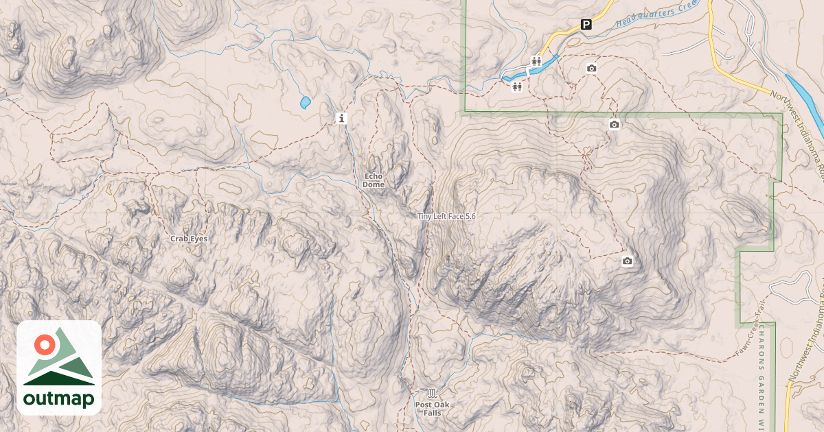 Map of Tiny Left Face