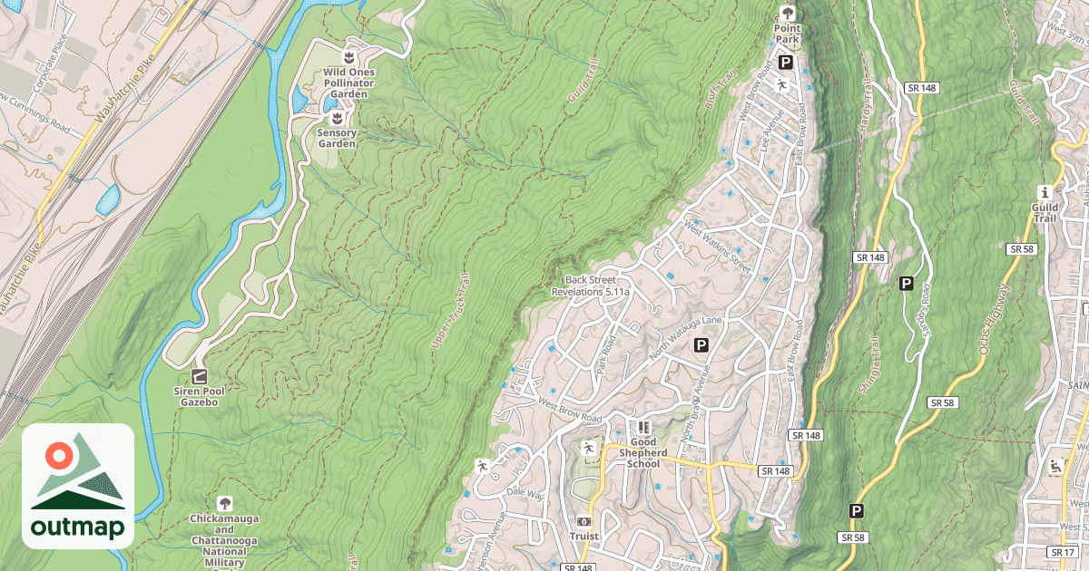 Map of Back Street Revelations
