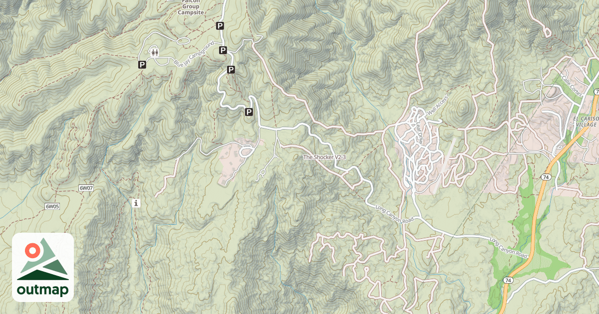 Map of The Shocker