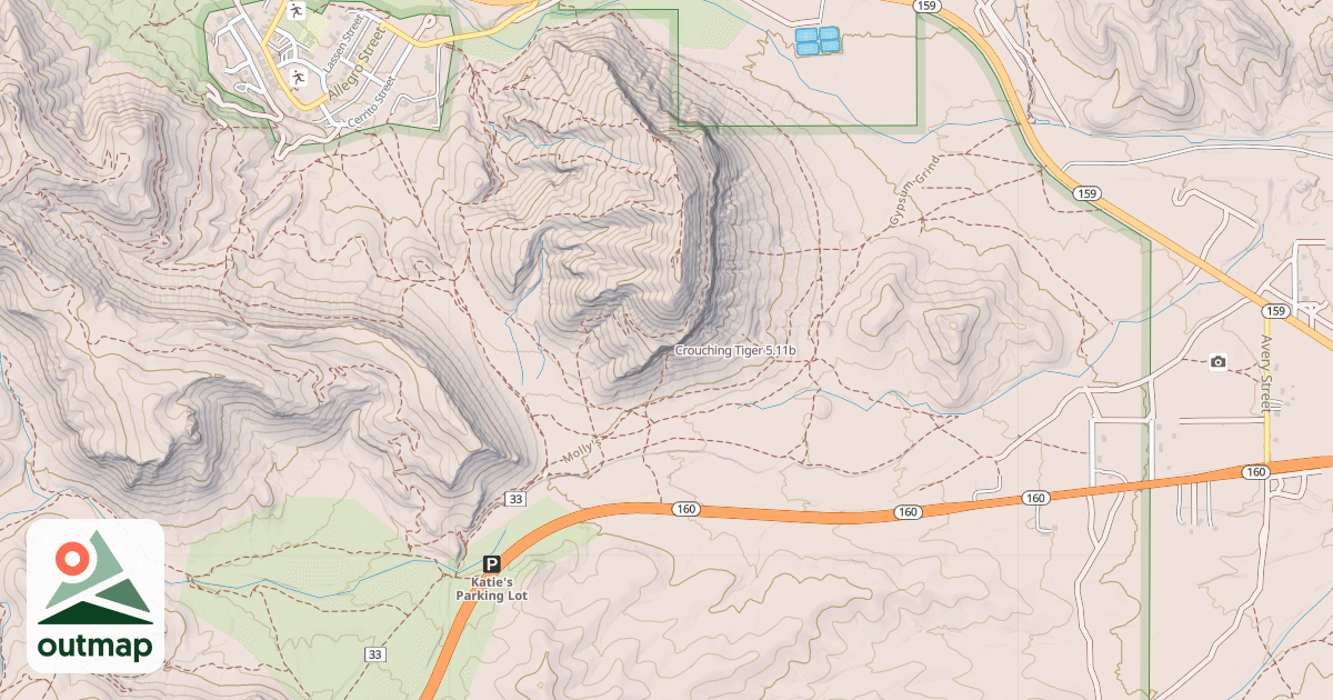 Map of Crouching Tiger