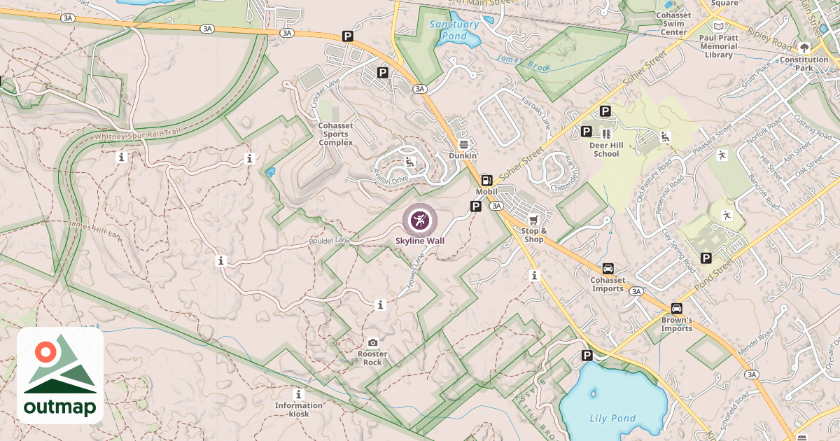 Map of Skyline Wall