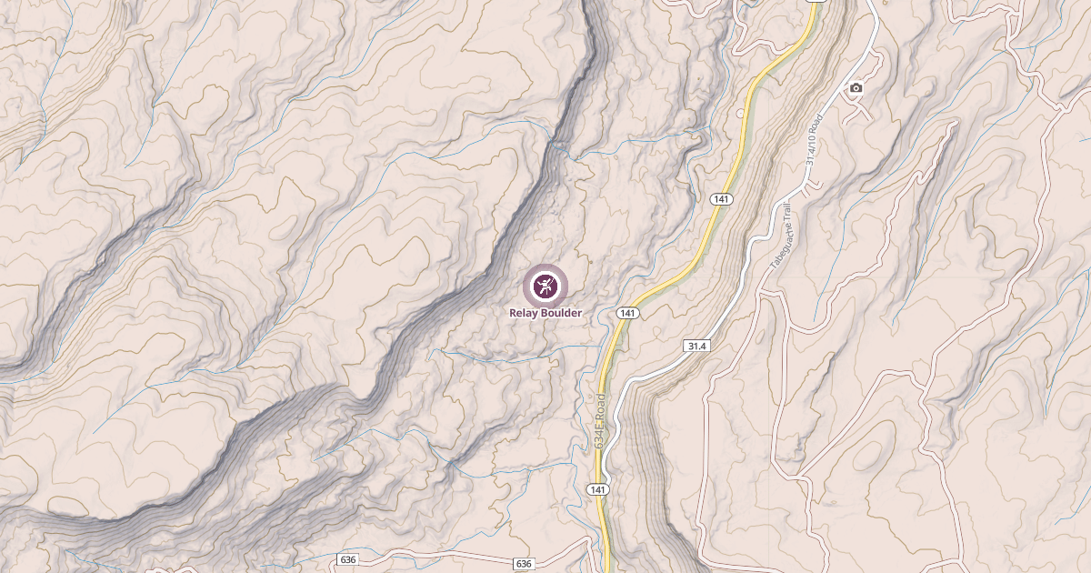 Map preview of Relay Boulder