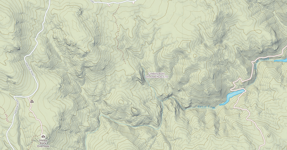 Map preview of Cowboy Butts Drive Me Nuts