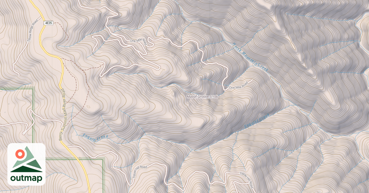 Map of Massif Groove