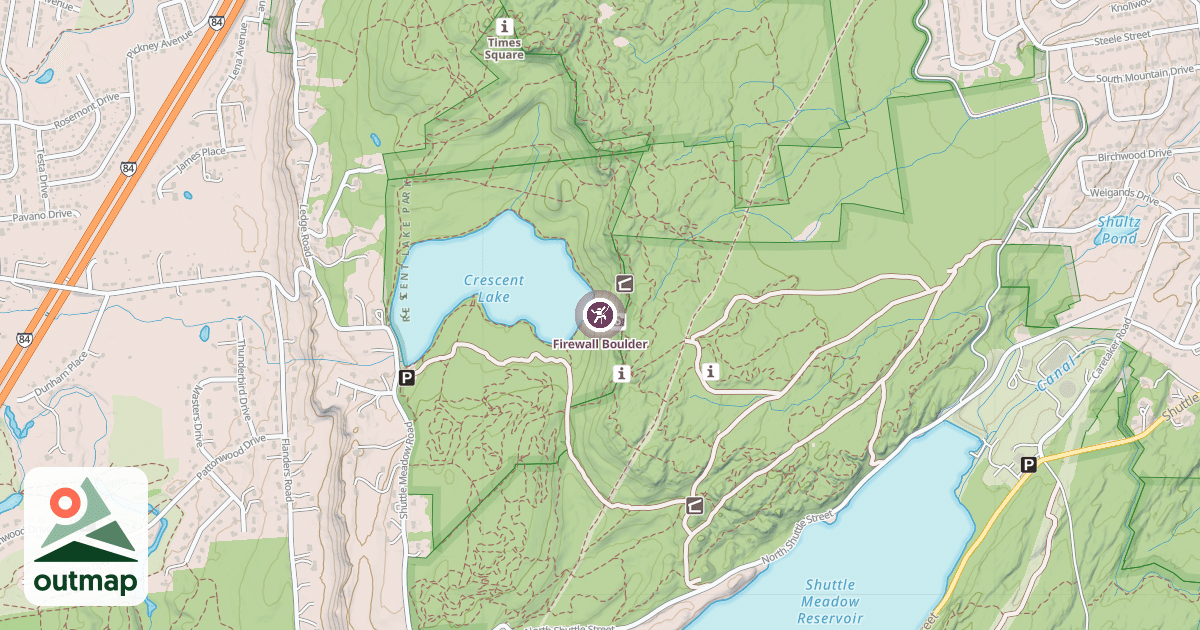 Map of Firewall Boulder