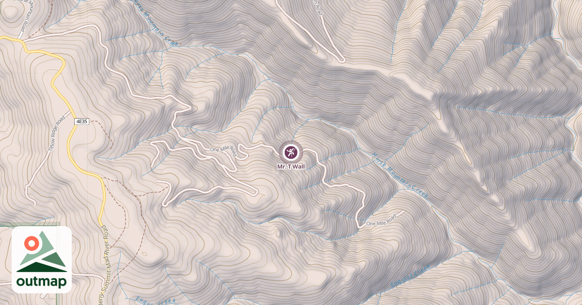 Map of Mr. T Wall