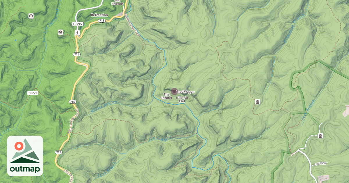Map of Trad Wagon