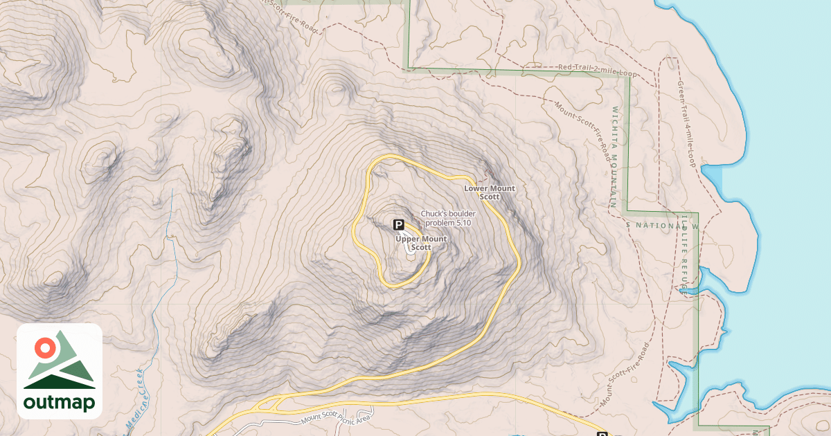 Map of Chuck's boulder problem