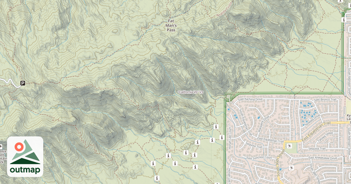 Map of "California V6"