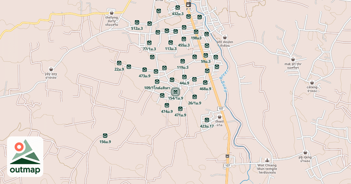 Map of 154/1ม.9