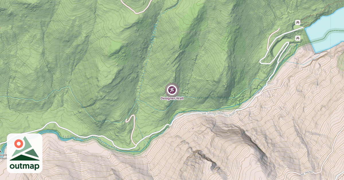 Map of Designer Wall