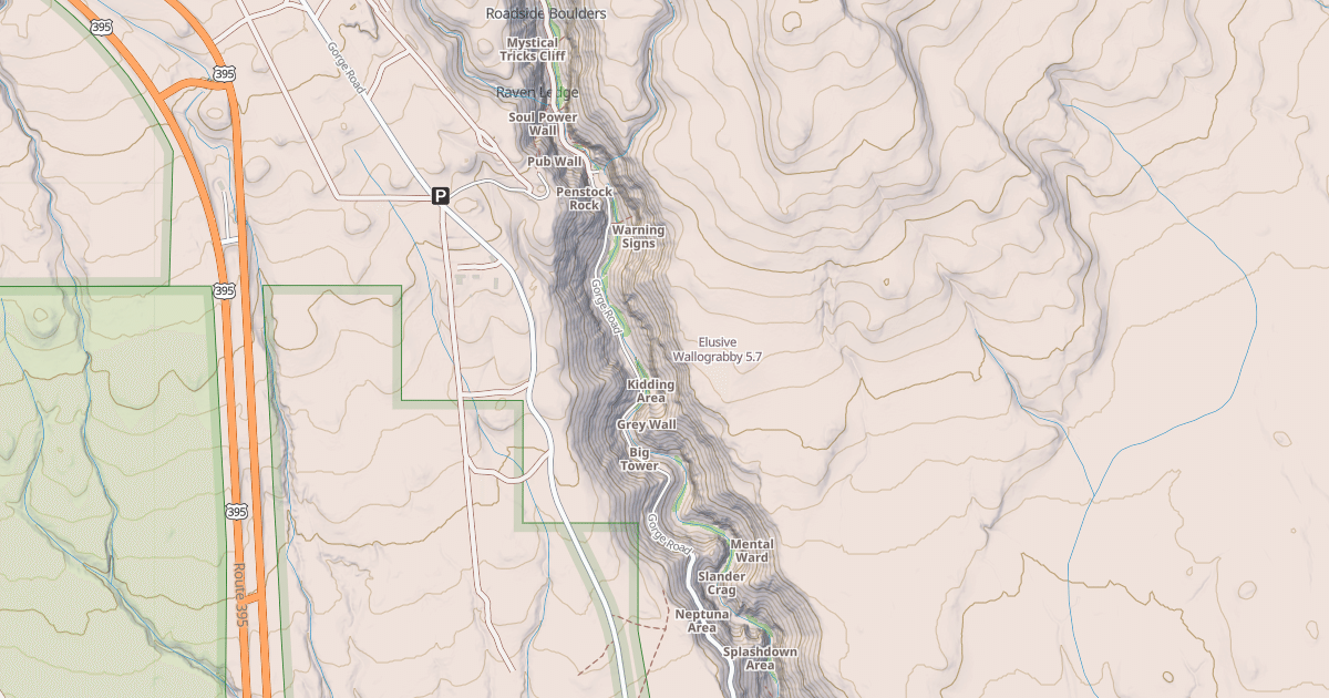 Map preview of Elusive Wallograbby