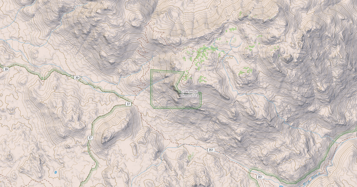 Map preview of C. W. Hicks Direct