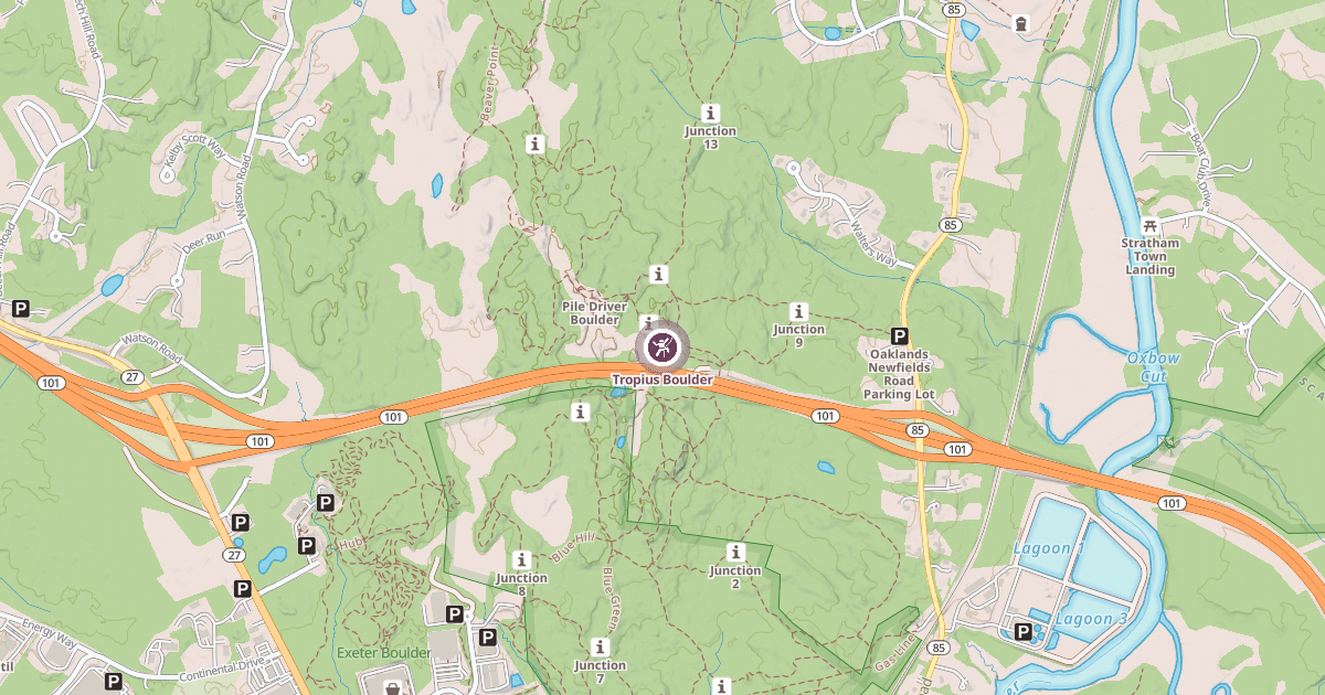 Map preview of Tropius Boulder