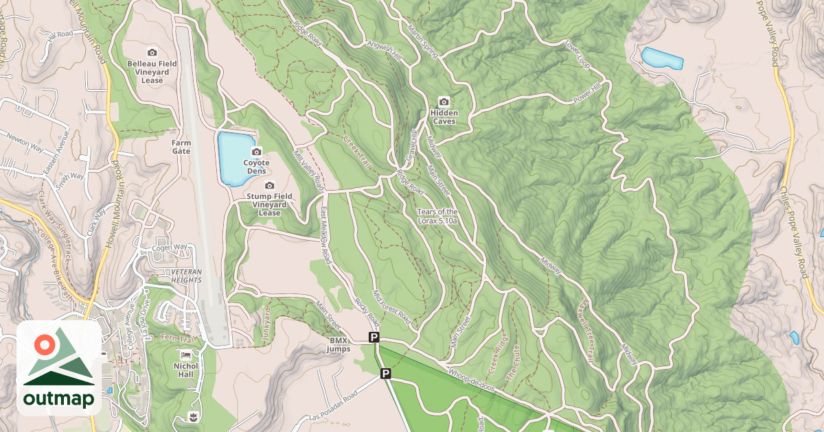 Map of Tears of the Lorax