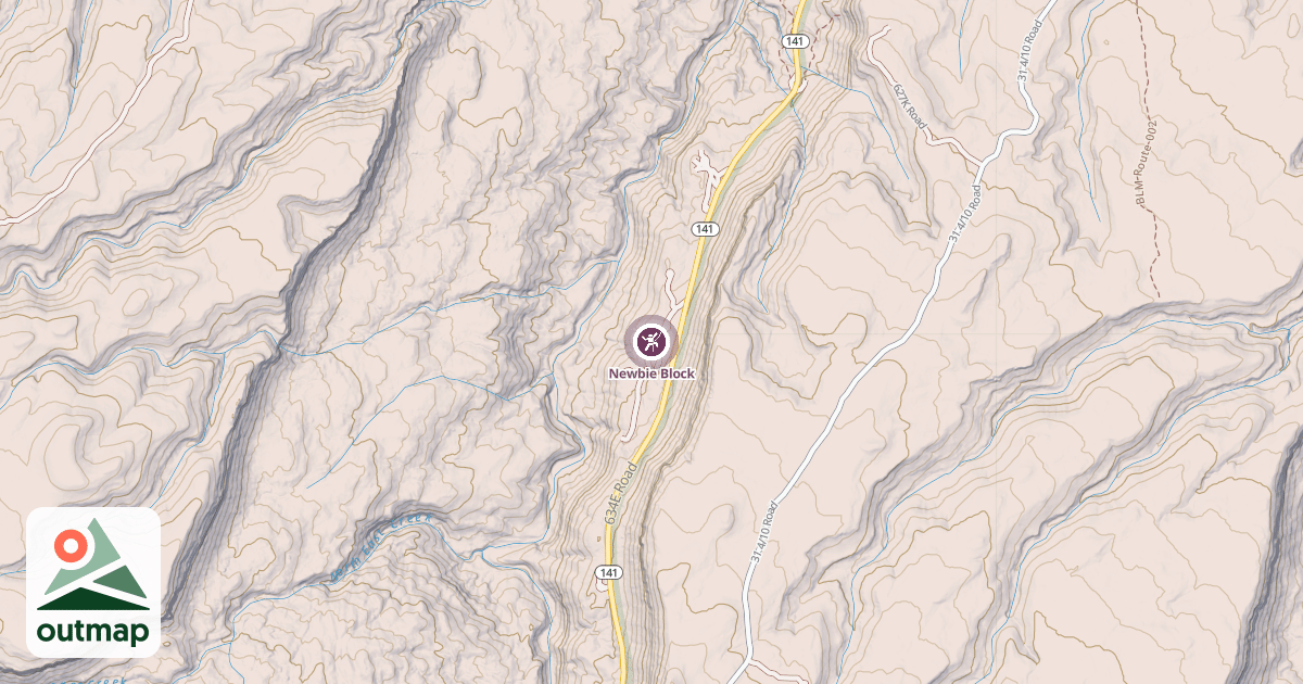 Map of Newbie Block