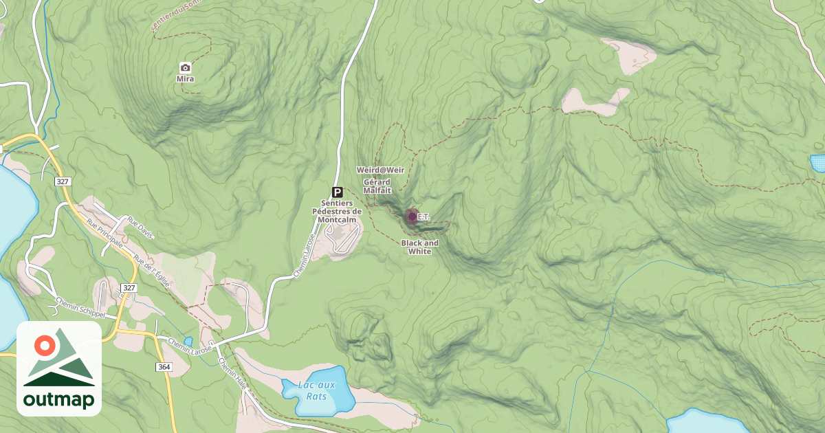 Map of E.T.