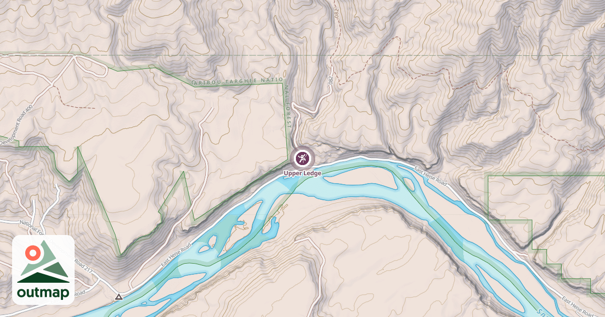 Map of Upper Ledge
