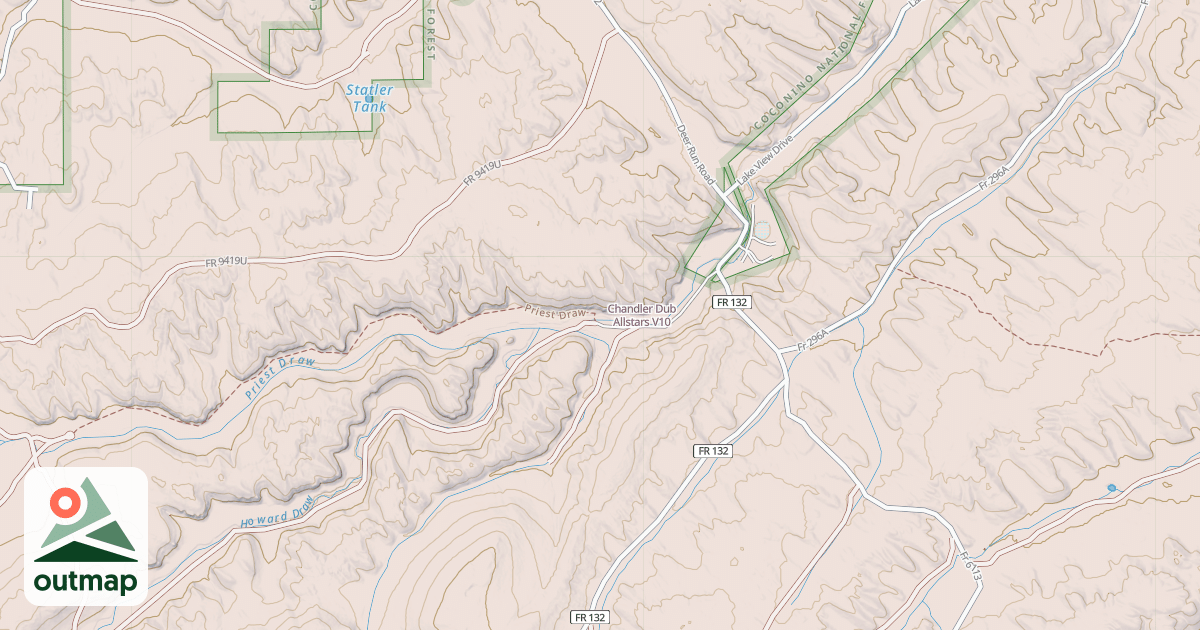 Map of Chandler Dub Allstars