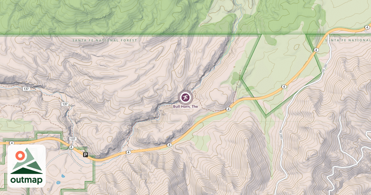 Map of Bull Horn, The