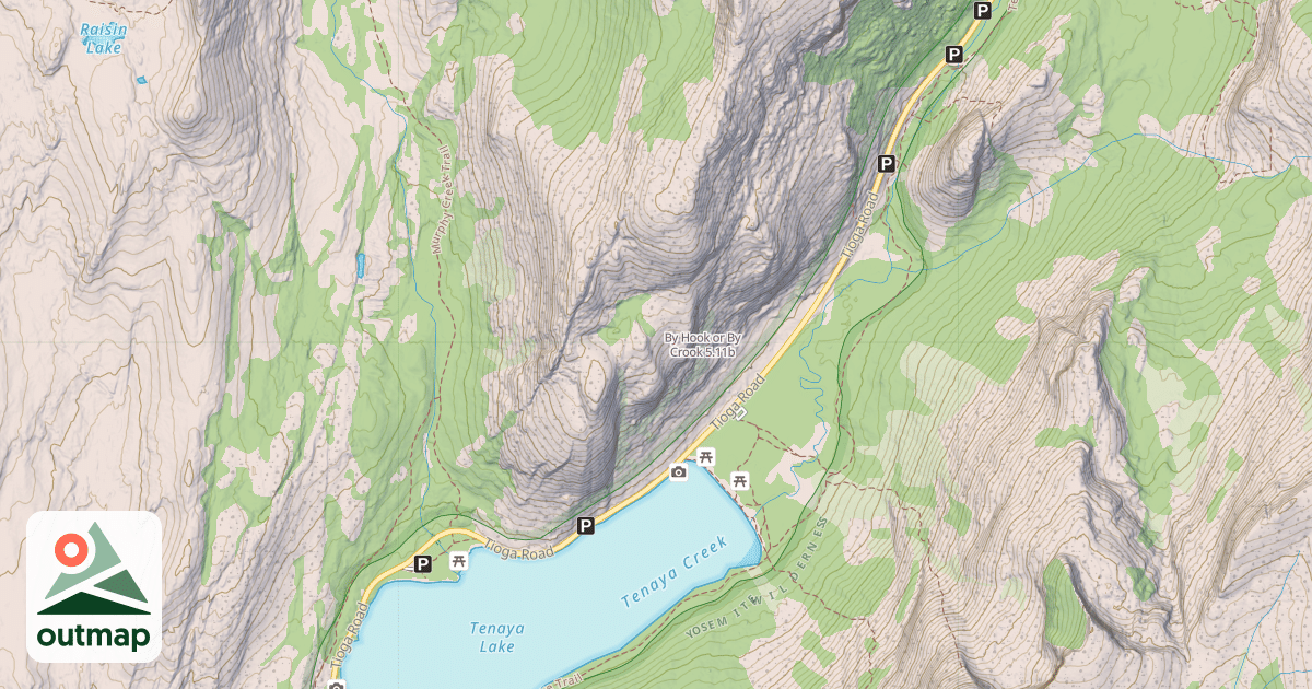 Map of By Hook or By Crook