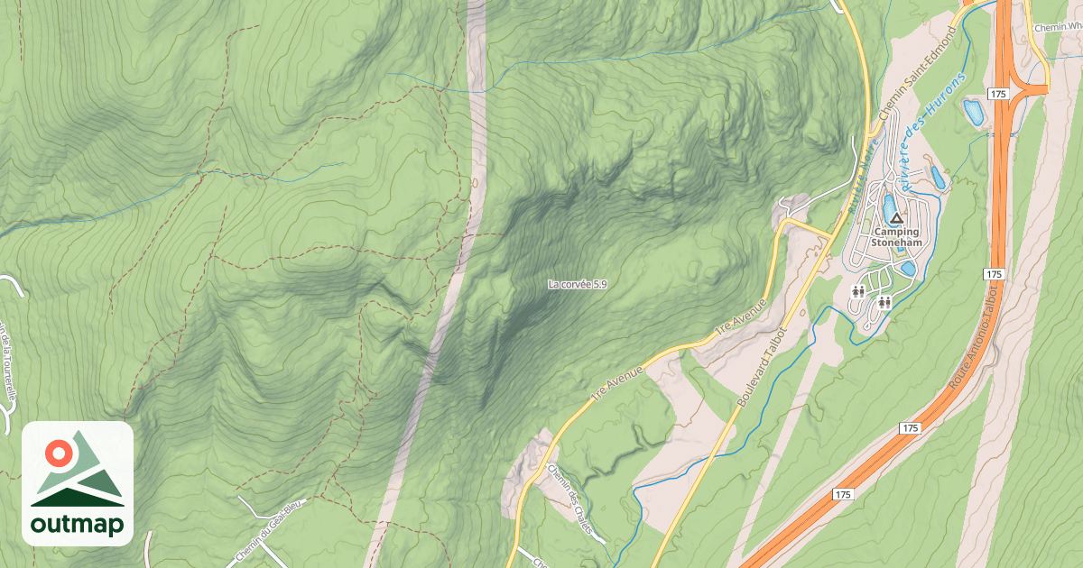 Map of La corvée