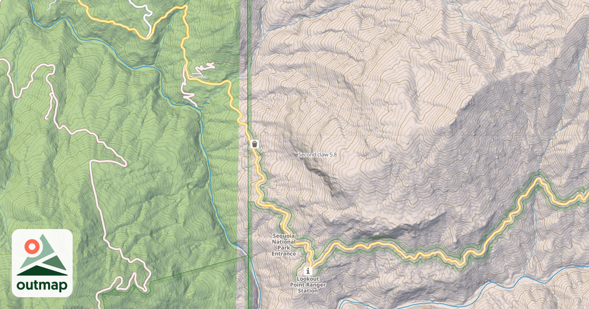 Map of Second claw