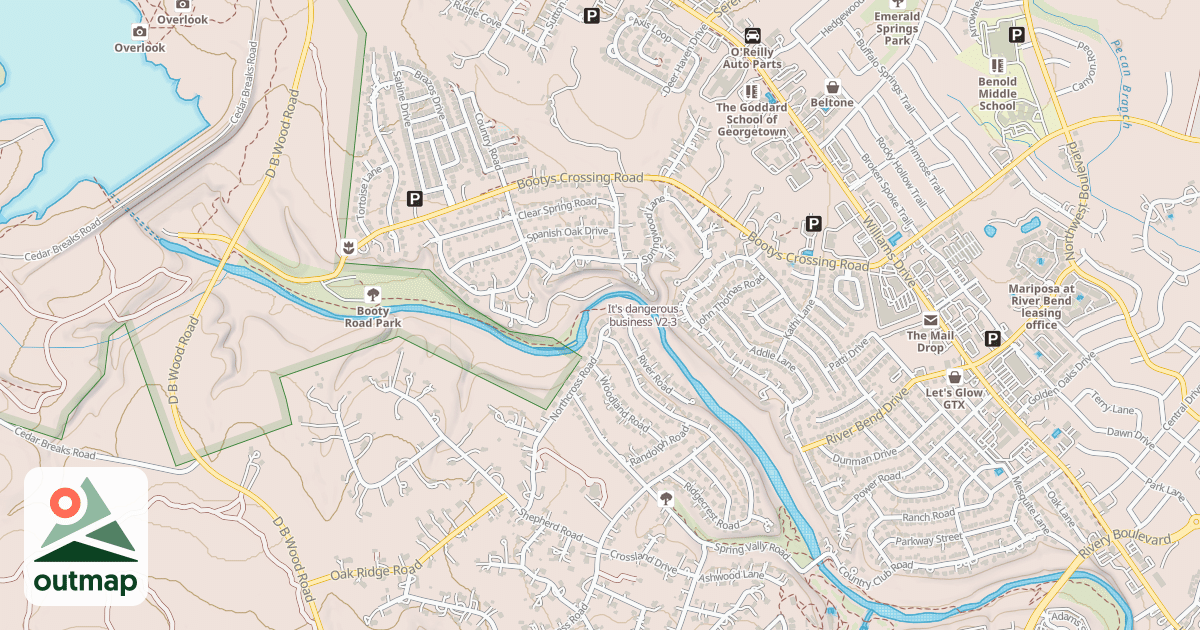 Map of It's dangerous business