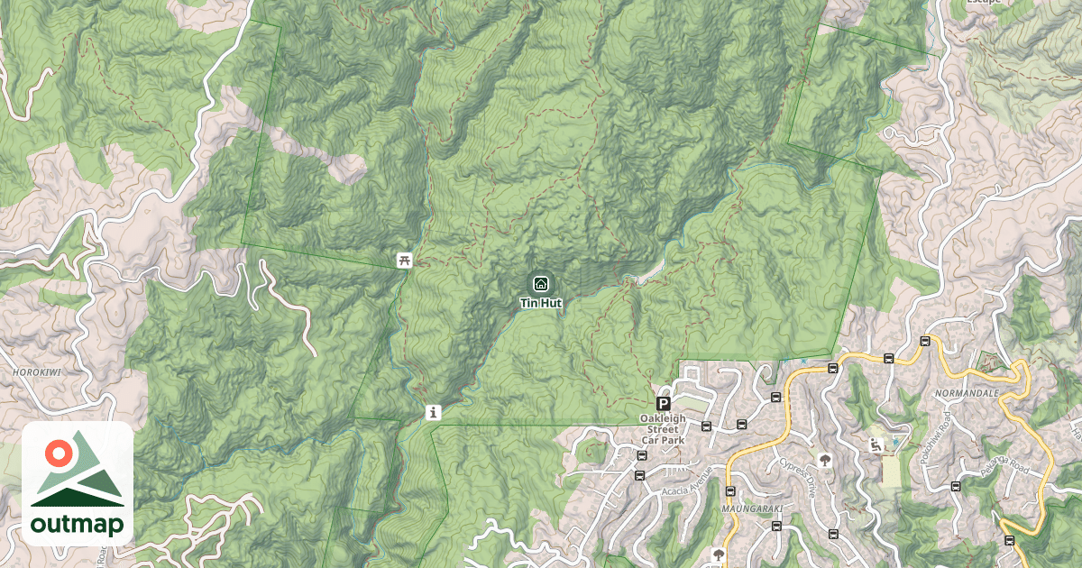 Map of Tin Hut