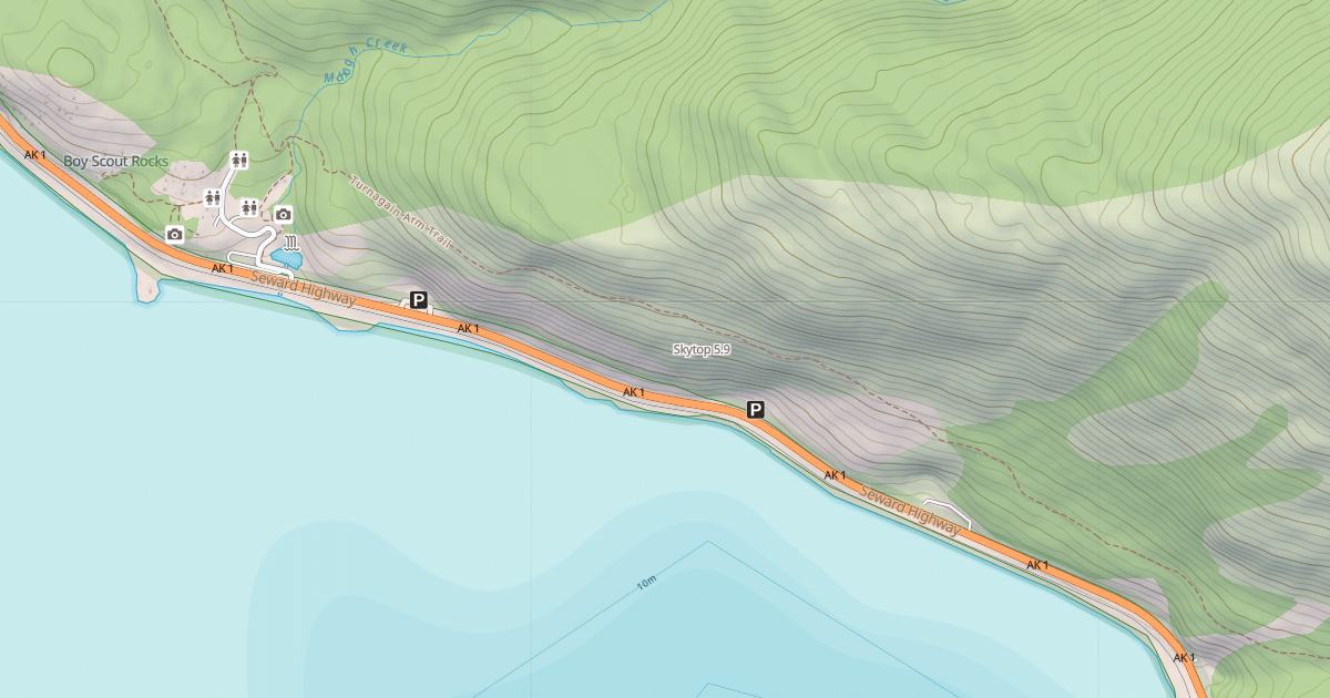 Map preview of Skytop