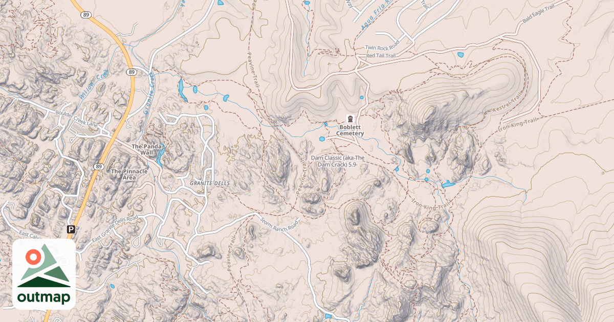 Map of Dam Classic (aka The Dam Crack)