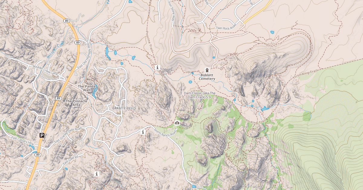 Map preview of Dam Classic (aka The Dam Crack)