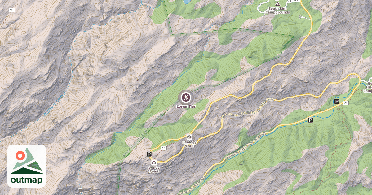 Map of Lower Tier