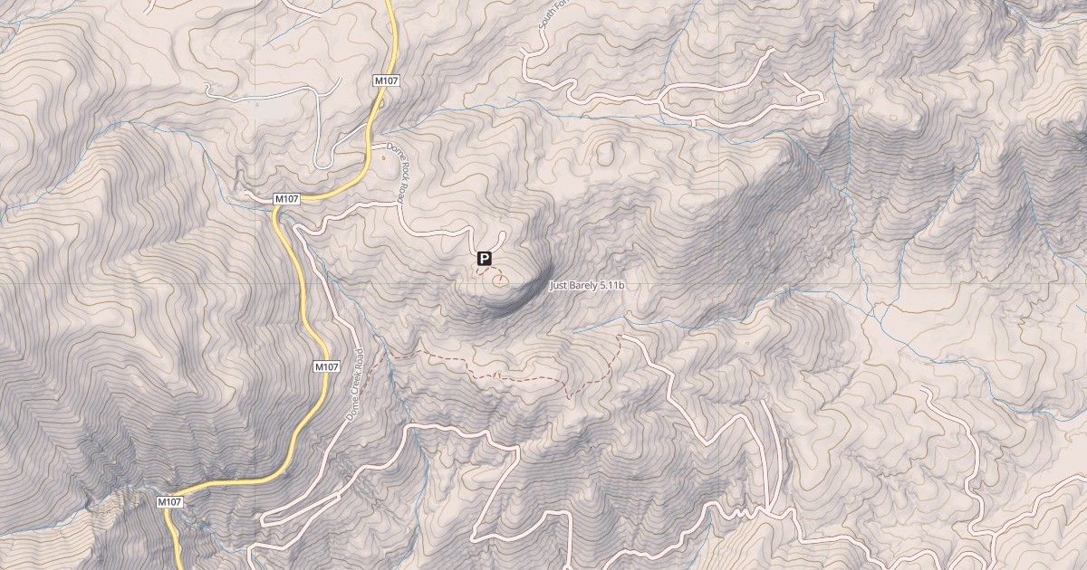 Map preview of Just Barely