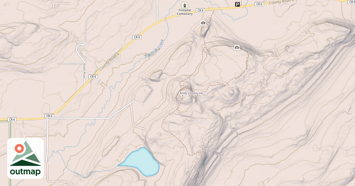 Map of Andy's Dyno