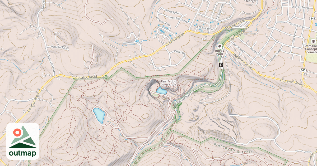 Map of Fear Factor Direct
