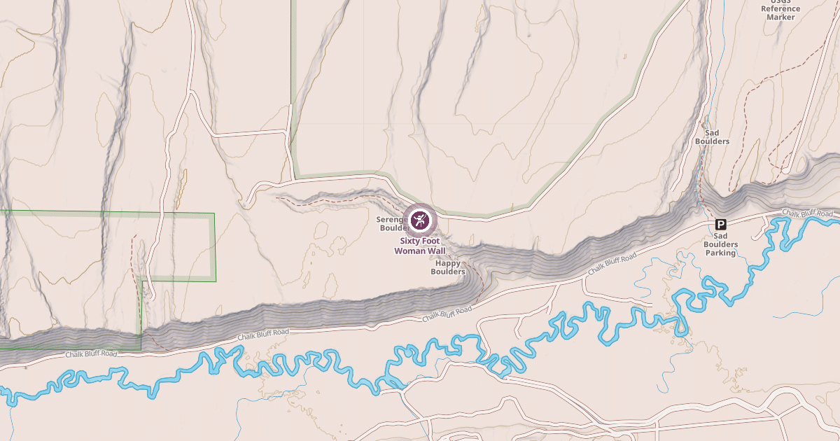 Map preview of Sixty Foot Woman Wall