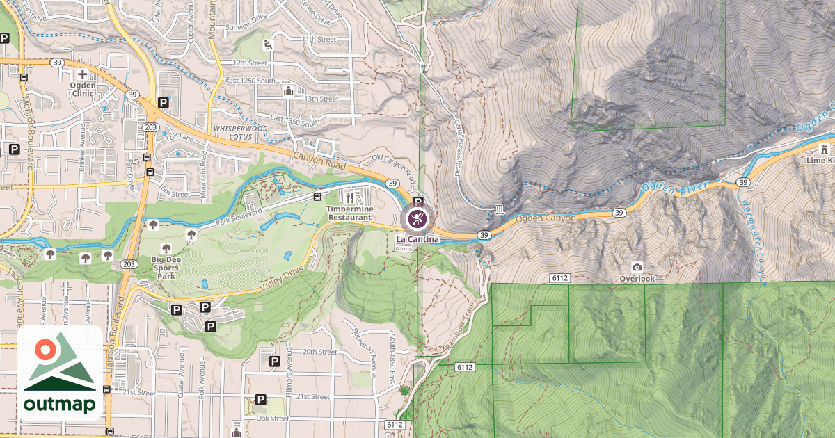 Map of La Cantina