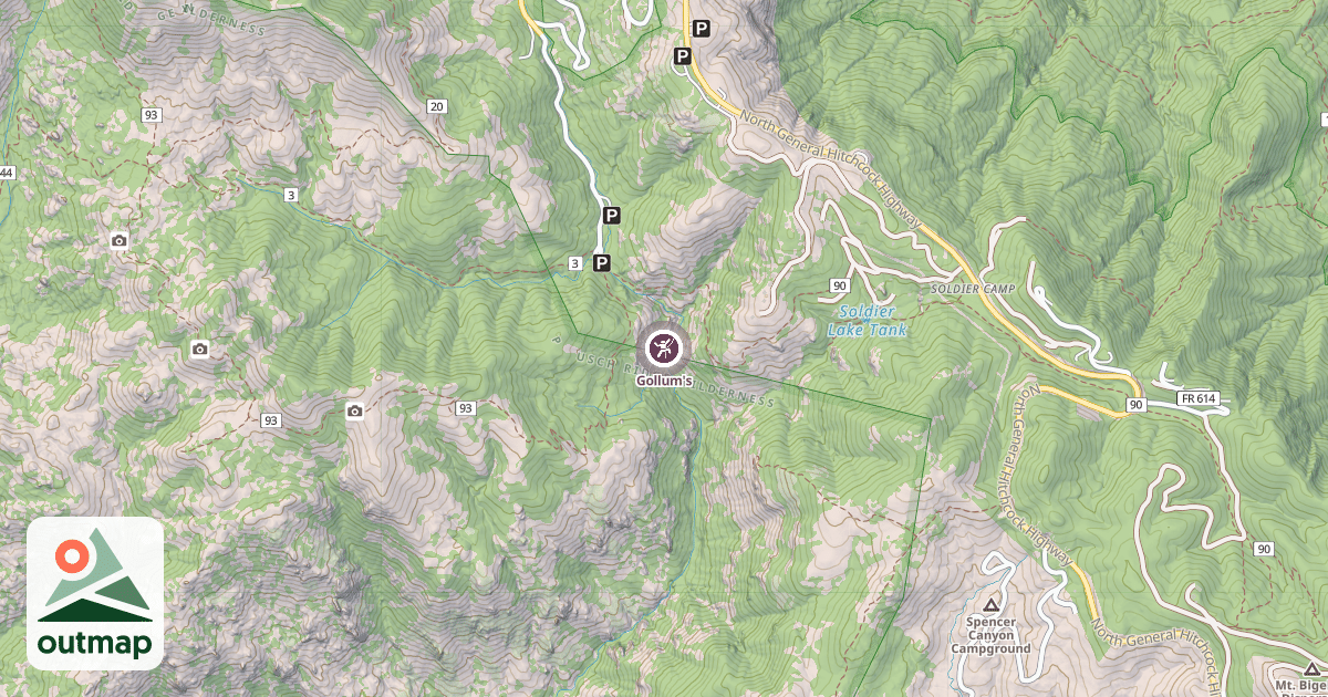 Map of Gollum's