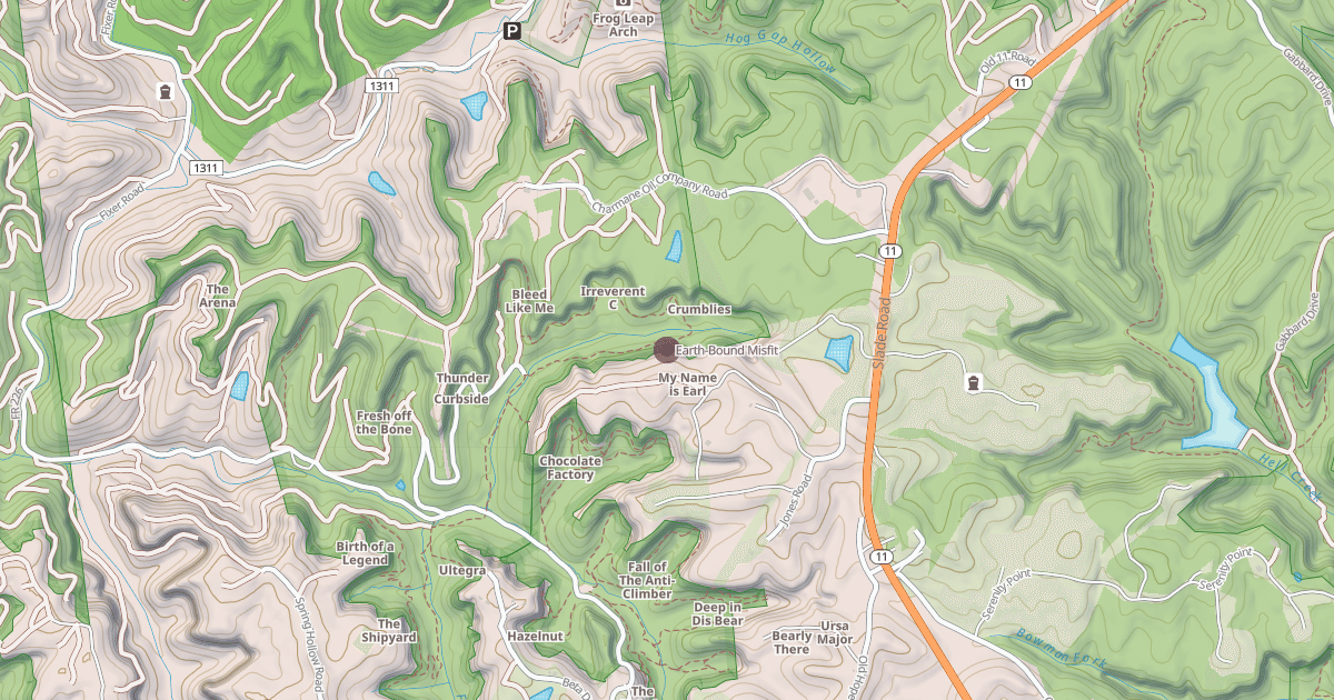 Map preview of Earth-Bound Misfit