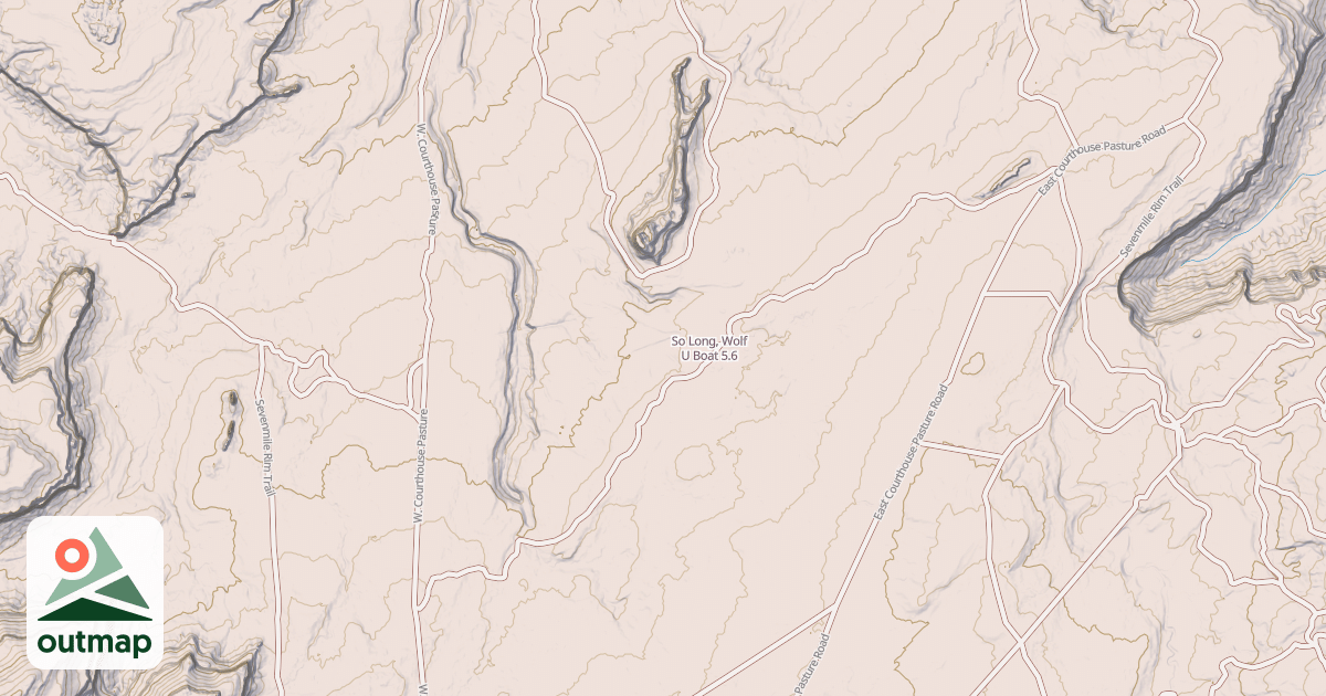 Map of So Long, Wolf U Boat