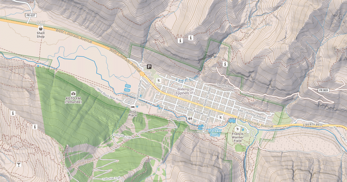 Map preview of Walking On Eggshells