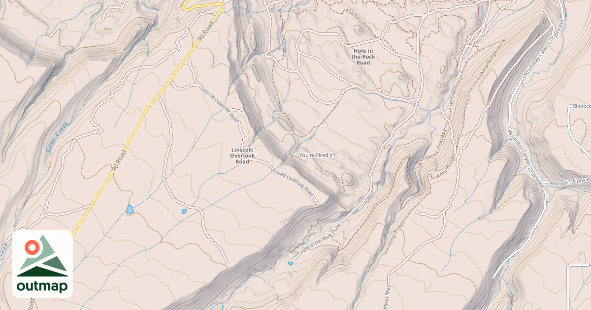 Map of You're Fired