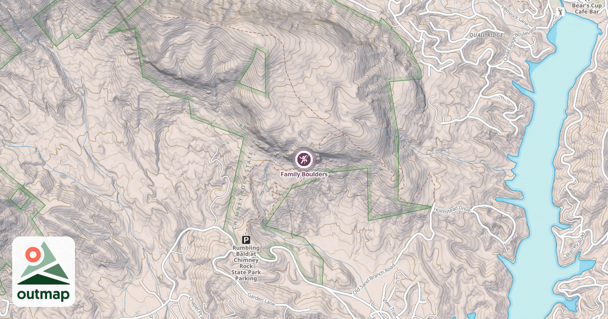 Map of Family Boulders