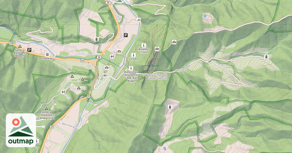 Map of Where The Wild Goose Goes