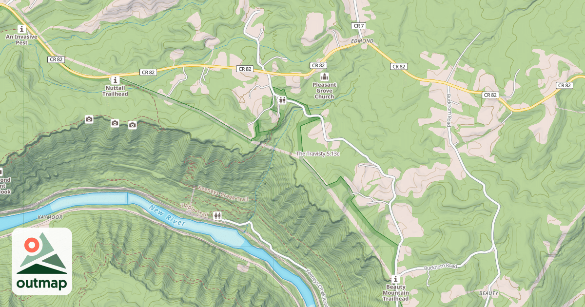 Map of The Travisty