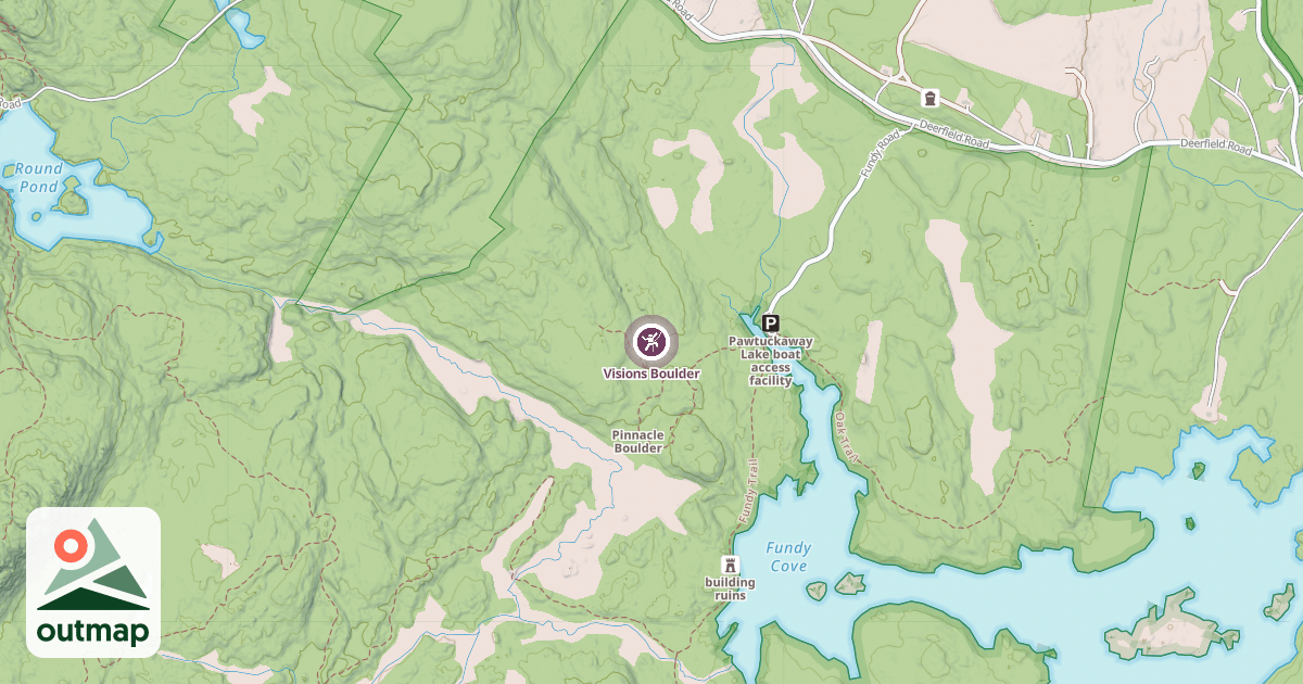 Map of Visions Boulder