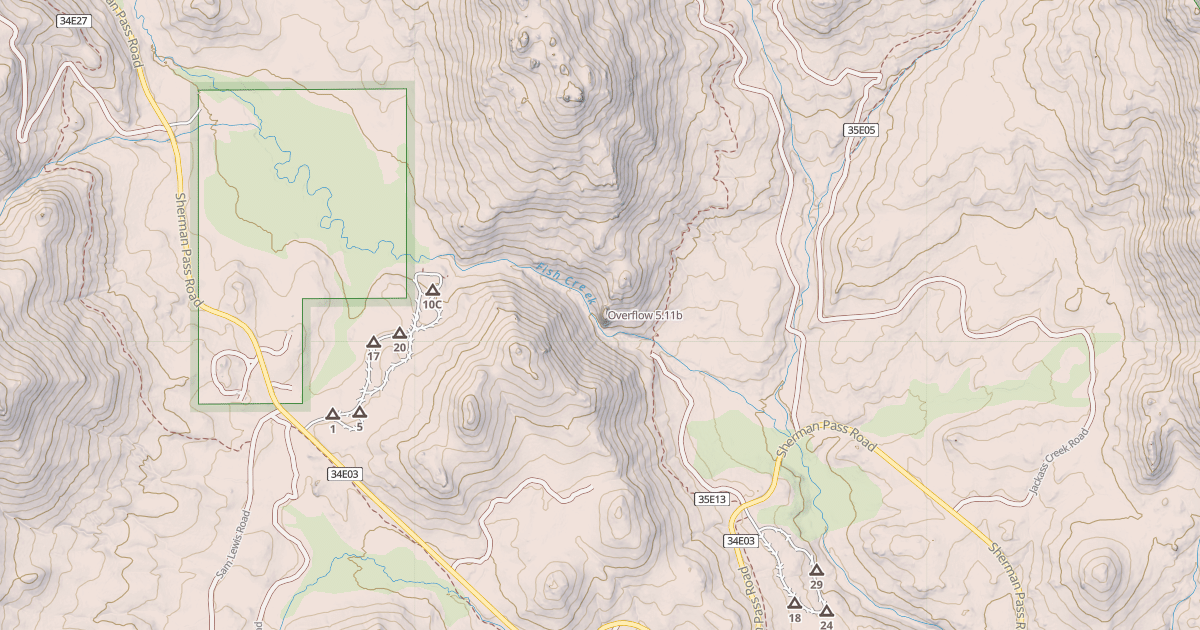 Map preview of Overflow