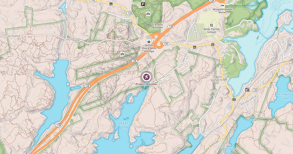 Map preview of Project Boulder