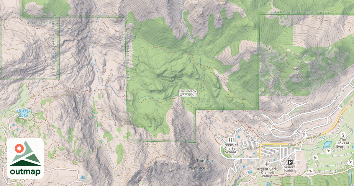 Map of Black Magic Woman